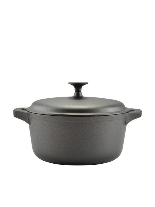 Perfect Home Tiefer Topf aus Gusseisen 4.2Es / 24cm