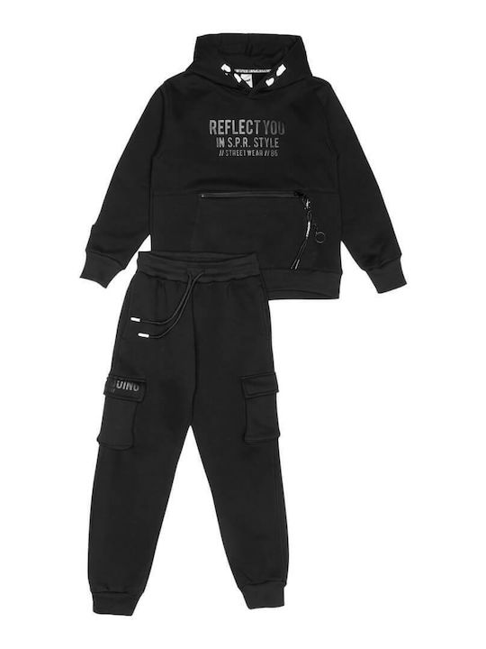 Set Trening pentru Copii Negru 2 Bucăți