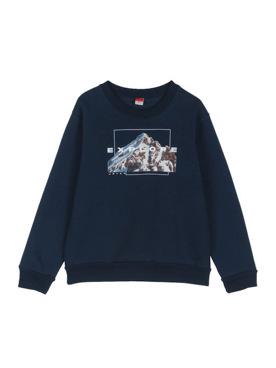Παιδικό Σετ Φόρμας Μπλε Navy 2τμχ Explore
