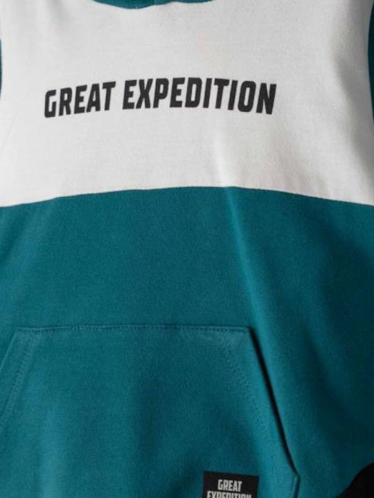 Kids Sweatpants Set Petrol Blue 2pcs