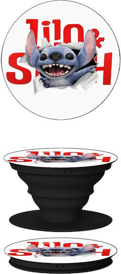 Stitch Movie Phone Holders Stand Μαύρο Βάση Στήριξης Κινητού Στο Χέρι