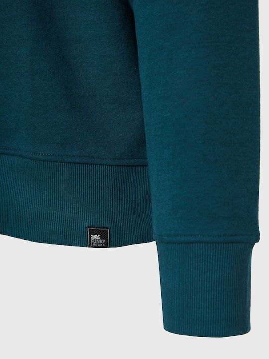 Sweatshirt Petrol Blue