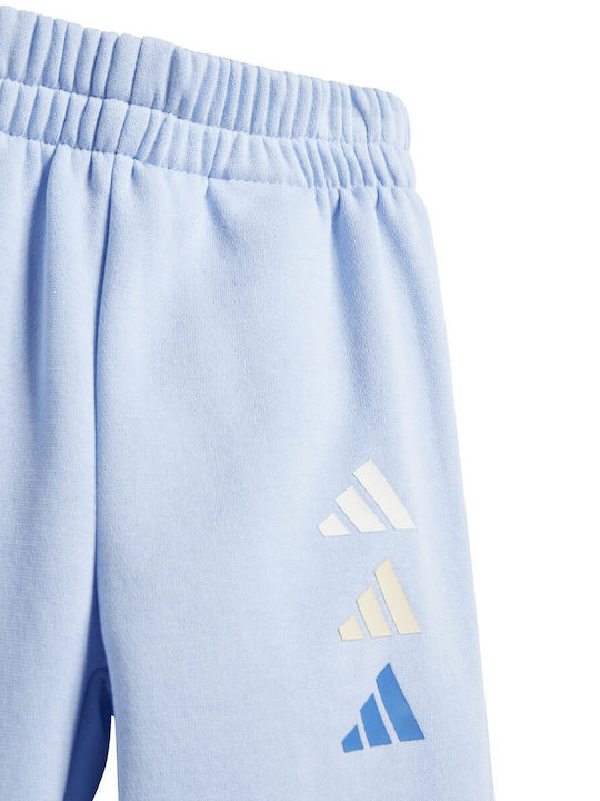 Kinder Sweatpants Set - Jogginganzug Light Blue 2Stück Essentials Logo
