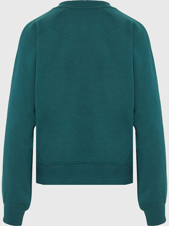 Women's Sweatshirt Deep Emerald