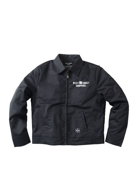 West Coast Choppers Jacket Black WCCJS054ZW | Skroutz.mt