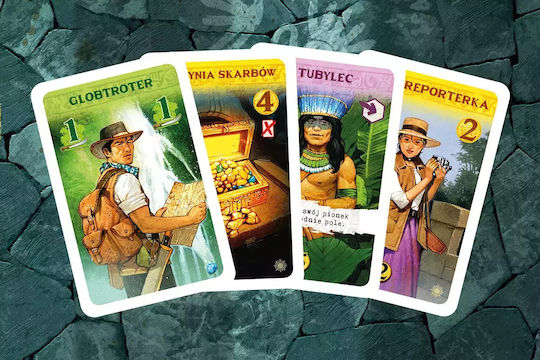 Board Game Expedition to El Dorado for 2-4 Players 10+ Years Old (PL) Nasza Ksiegarnia