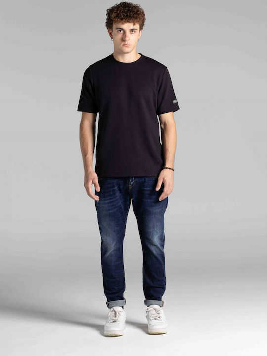 Men's Elastic Jeans Pants with Regular Fit Denim