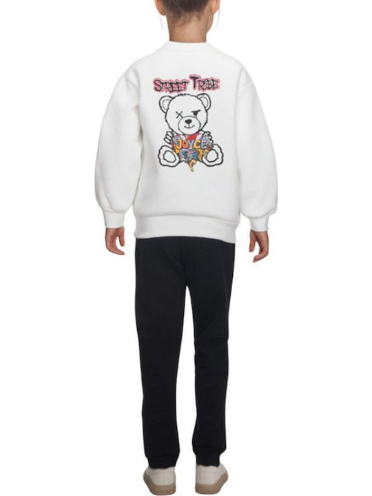Kinder Sweatpants Set - Jogginganzug White 2Stück