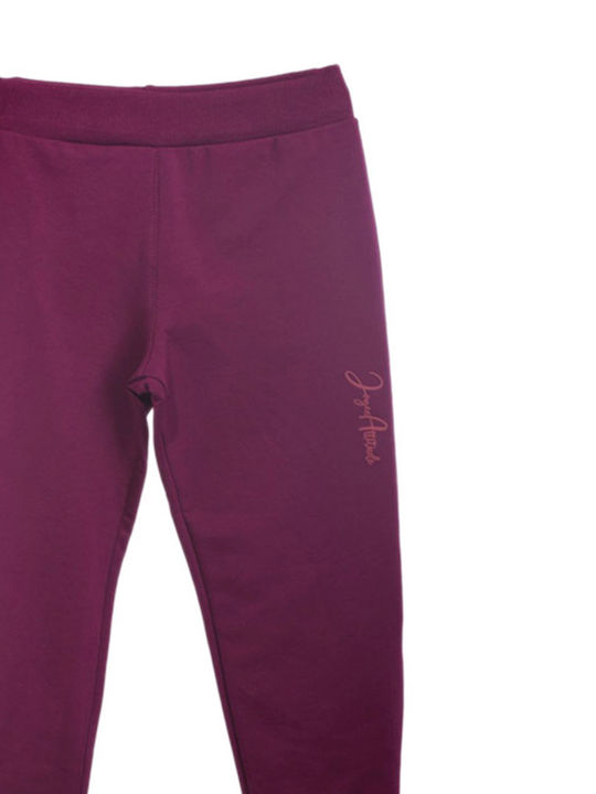 Kids Sweatpants Purple