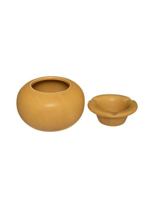 Σταχτοδοχείο A-s Round Yellow 173413 13x13x8.5 Κεραμικό Σταχτοδοχείο A-s Round Yellow 173413 13x13x8.5 Κεραμικό