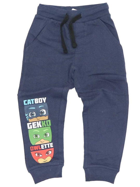 Kids Sweatpants Navy Blue Pj Masks