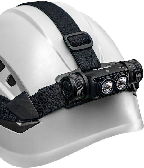 Technik Rechargeable Headlamp LED IPX4 with Maximum Brightness 1000lm White