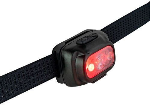 Technik Lumină de lucru și de sit, cu baterie Lanternă Frontală LED IPX4 cu Luminozitate Maximă 650lm Roșu