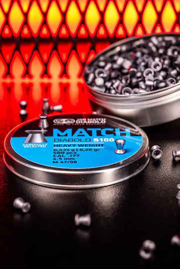 JSB Match Diabolo 500 S100 Пелети Аерогън 500pcs