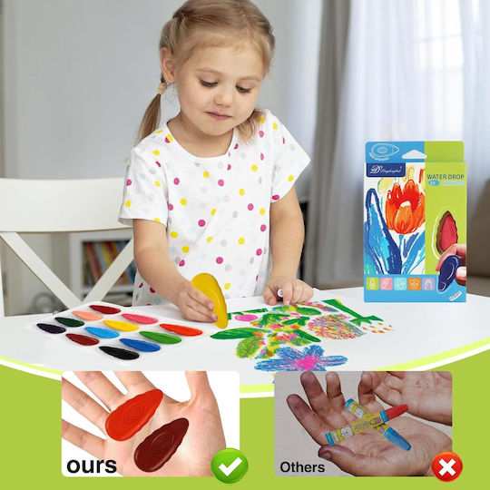 Water Drop Crayon Crayons 12 Colours 2sxo53
