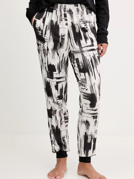 DKNY Winter Women's Pyjama Set Black Embrace The City