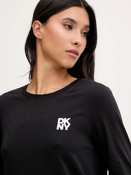 DKNY Winter Women's Pyjama Set Black Embrace The City