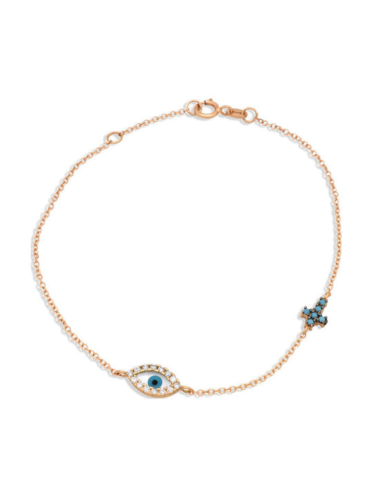 Goldjewels Double-Sided Chain Bracelet in 14K Gold Goldjewels Double-Sided Chain Bracelet in 14K Gold