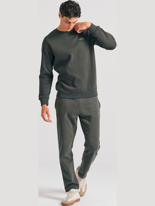 Sweatpants without Elastic FOREST NIGHT