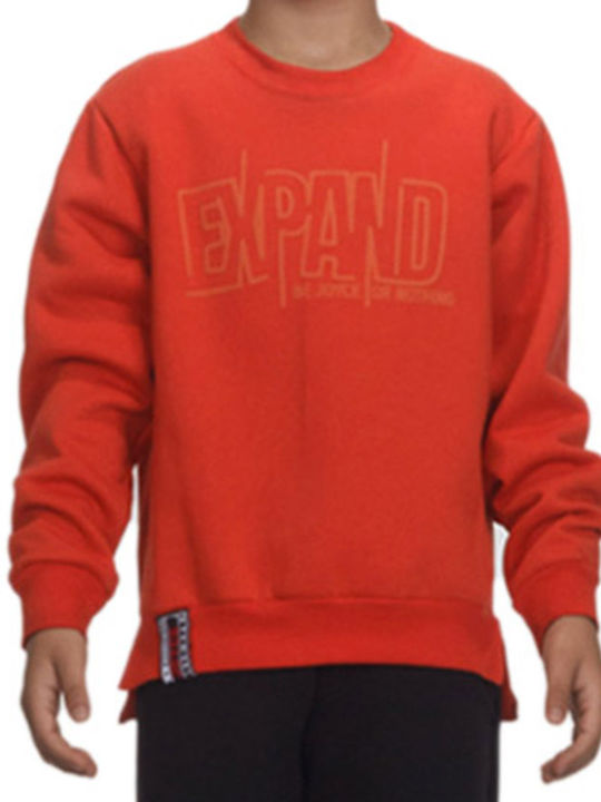 Kids Sweatpants Set Orange 2pcs