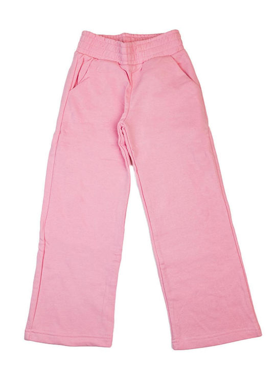 Kids Sweatpants Set Pink 2pcs All Things Are Possible