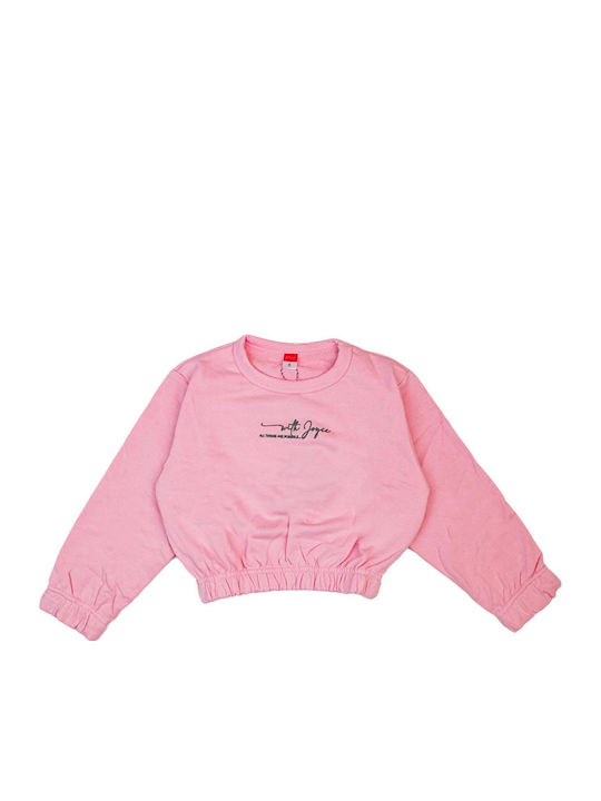 Kids Sweatpants Set Pink 2pcs All Things Are Possible