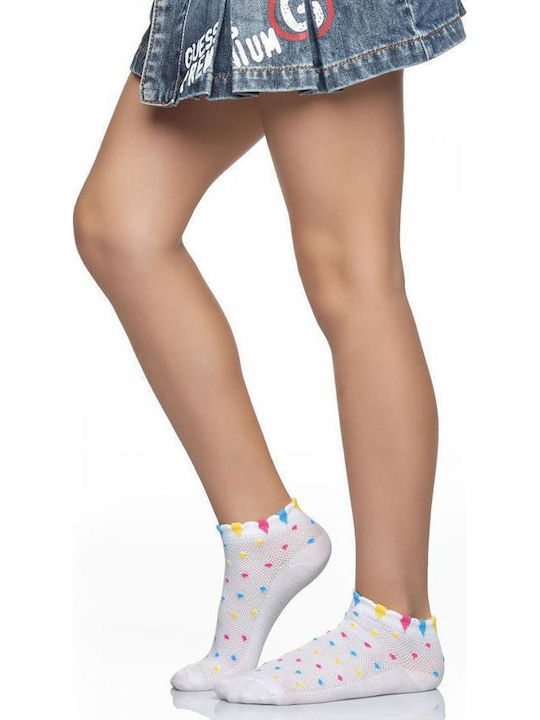 Inizio Kids' Ankle Socks WHITE Inizio Kids' Ankle Socks WHITE