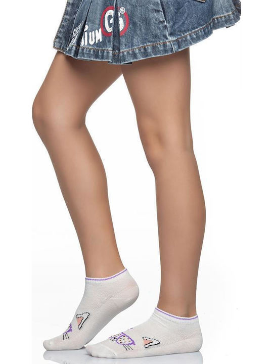 Inizio Kids' Ankle Socks WHITE Inizio Kids' Ankle Socks WHITE