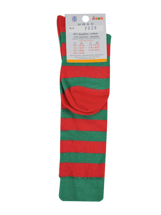 Dream Kindersocken Kniehohe ΚΟΚΚΙΝΟ
