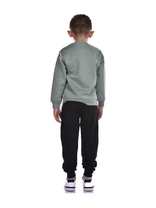 Kinder Sweatpants Set - Jogginganzug Grün 2Stück Wild Nature