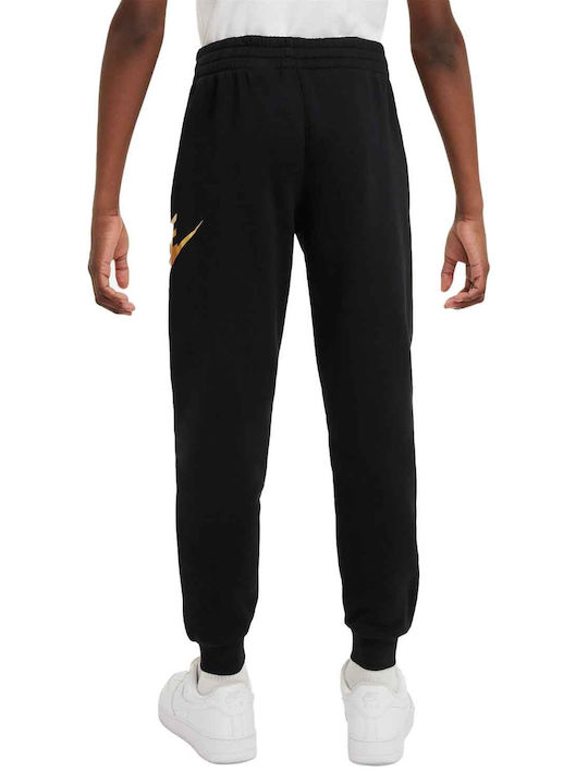 Παιδικό Παντελόνι Φόρμας Μαύρο Sportswear Club
