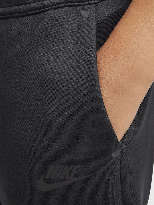 Παιδικό Παντελόνι Φόρμας Μαύρο Sportswear Tech