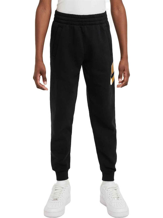 Παιδικό Παντελόνι Φόρμας Μαύρο Sportswear Club