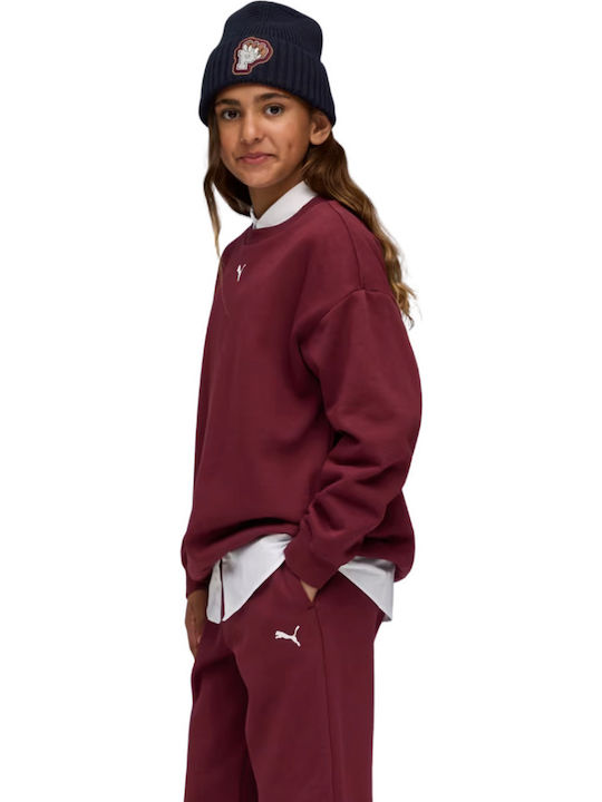 Παιδικό Σετ Φόρμας Μπορντό 2τμχ Sweat Suit