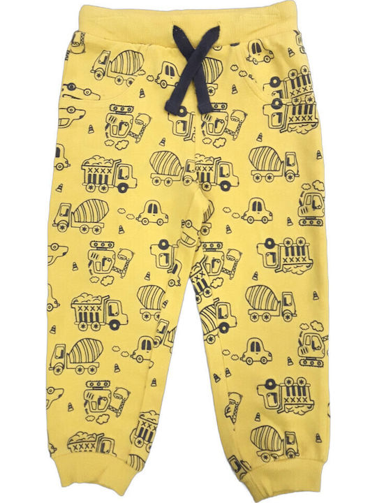 Παιδικό Παντελόνι Φόρμας Yellow