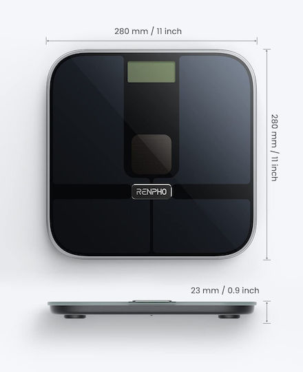 Renpho Smart Cantar cu Bluetooth in culoare Bej
