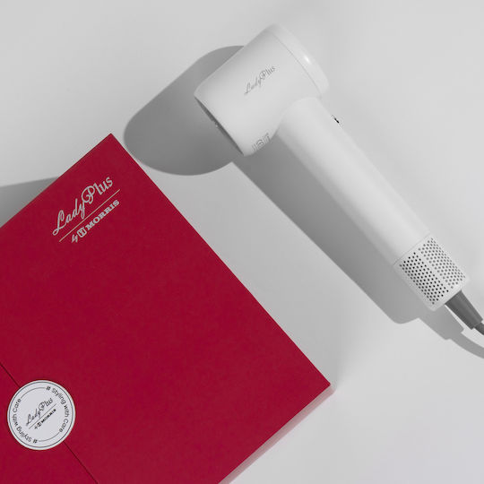 Morris Ladyplus Ionic Сешоар с Дифузер 1500W Бял
