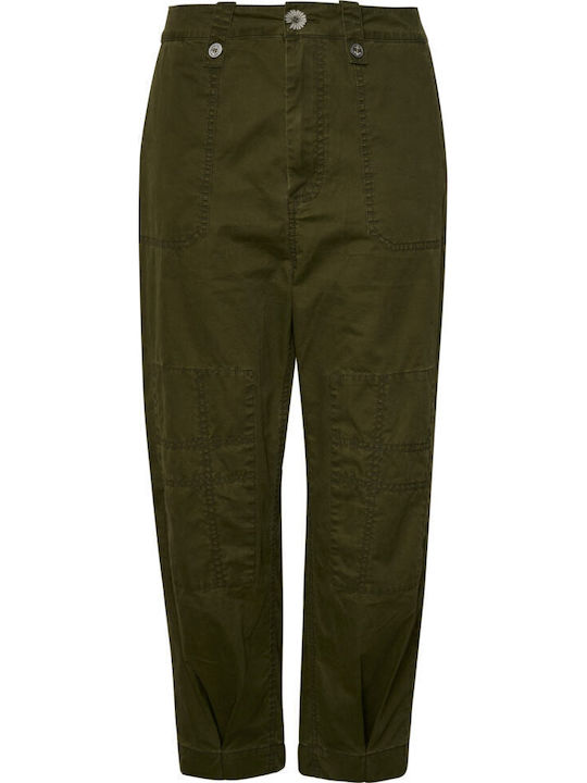Serenity Field Dama Tesatura Pantaloni Kaki