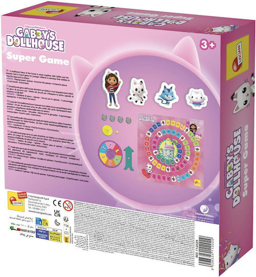 Brettspiel LISCIANI für 2-4 Spieler 3+ Jahre (EN) Lisciani Giochi