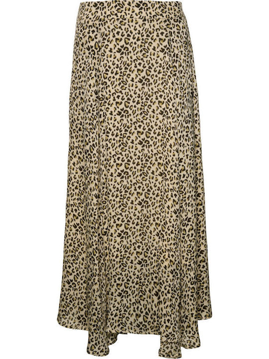 Maxi Rock Leopard Beige