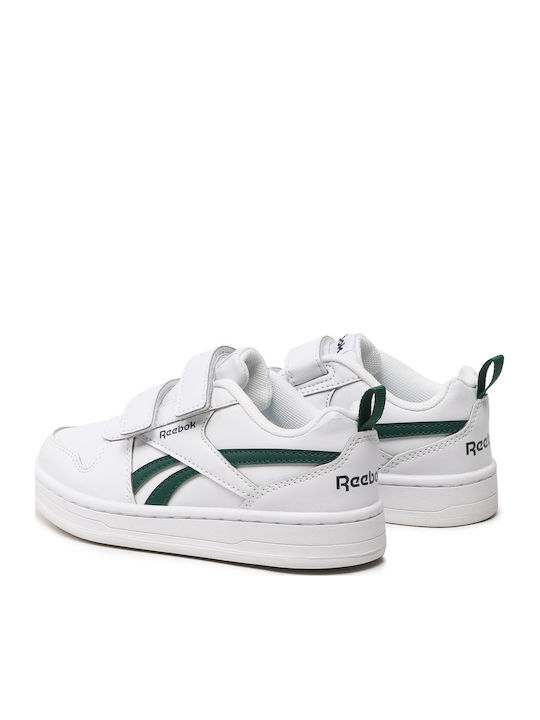 Royal Prime 2 Kids Sneakers with Scratch Cloud White / Dark Green