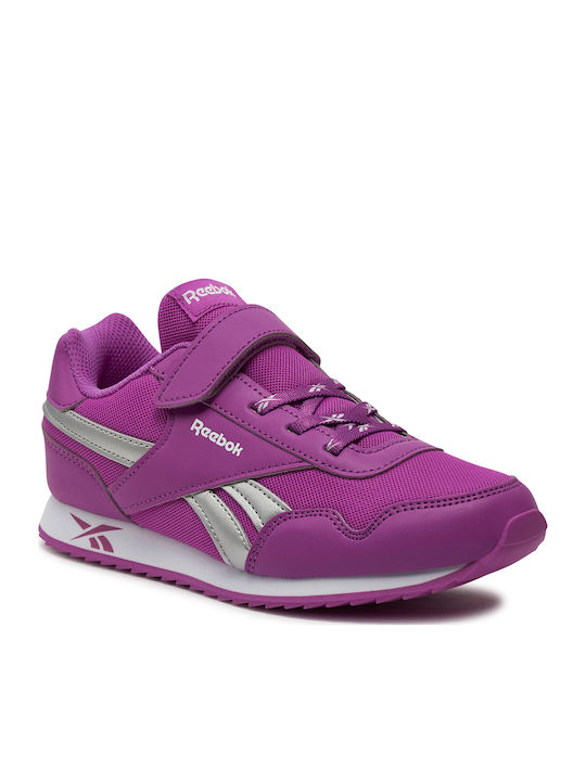 Royal Classic Jogger 3 Παιδικά Sneakers με Σκρατς Vicious Violet / Silver Metallic / Cloud White