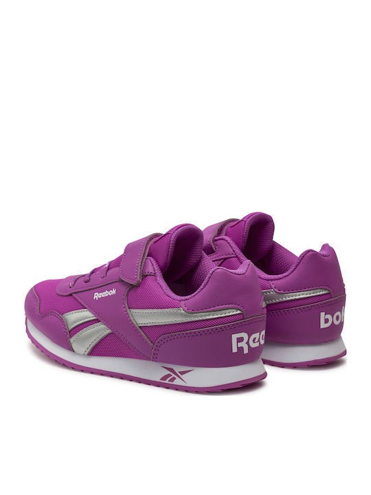 Royal Classic Jogger 3 Παιδικά Sneakers με Σκρατς Vicious Violet / Silver Metallic / Cloud White
