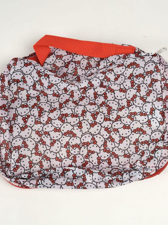 Hello Kitty Red Travel Bag 100% Polyester 2 X 20 X 32 Cm X2