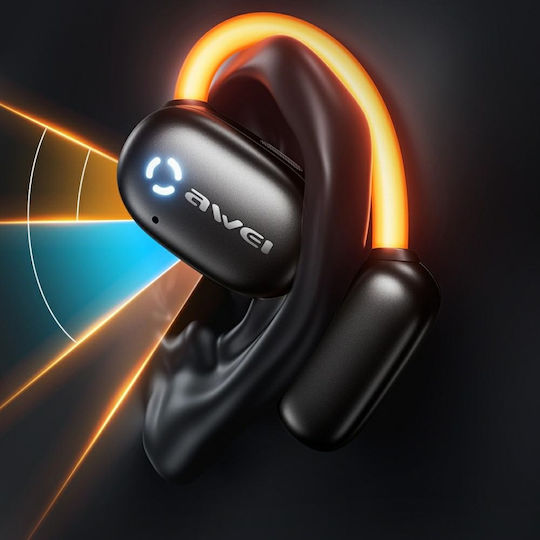 Awei TZ13 Ohrstöpsel Bluetooth-Freisprecheinrichtung Kopfhörer Schwarz