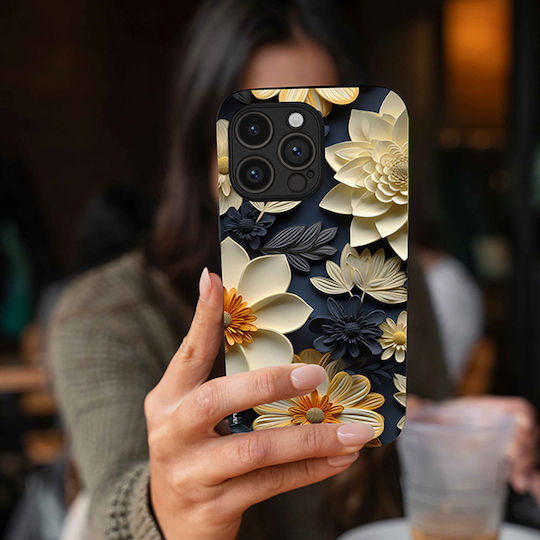 Sonique 3d Flower Series Honor 400 5g Mobile Phone Case Ecru