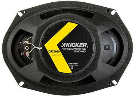 Kicker DS Series Σετ Ηχεία Αυτοκινήτου Ομοαξονικά 6x9" με 90W RMS (3 Δρόμων)