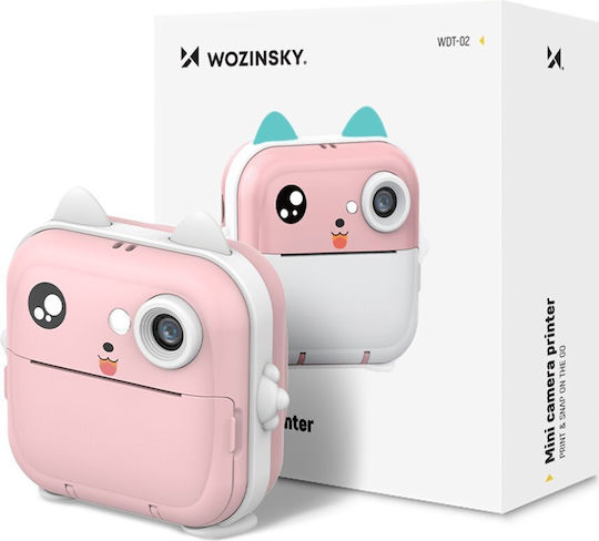 Wozinsky WDT-01 Детски Фотоапарат Розов