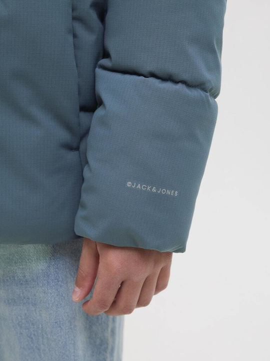 Kinder Steppjacke mit Kapuze Blue
