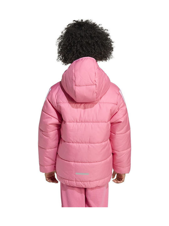 Kids' Sports Jacket with Hood Pink
